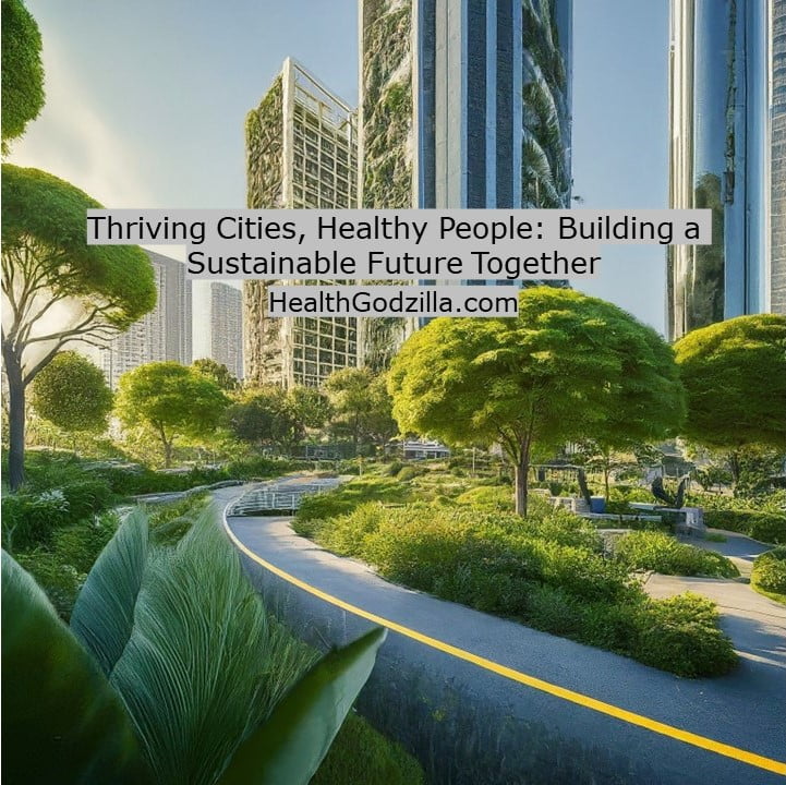 Thriving Cities, Healthy People: Building a Sustainable Future Together