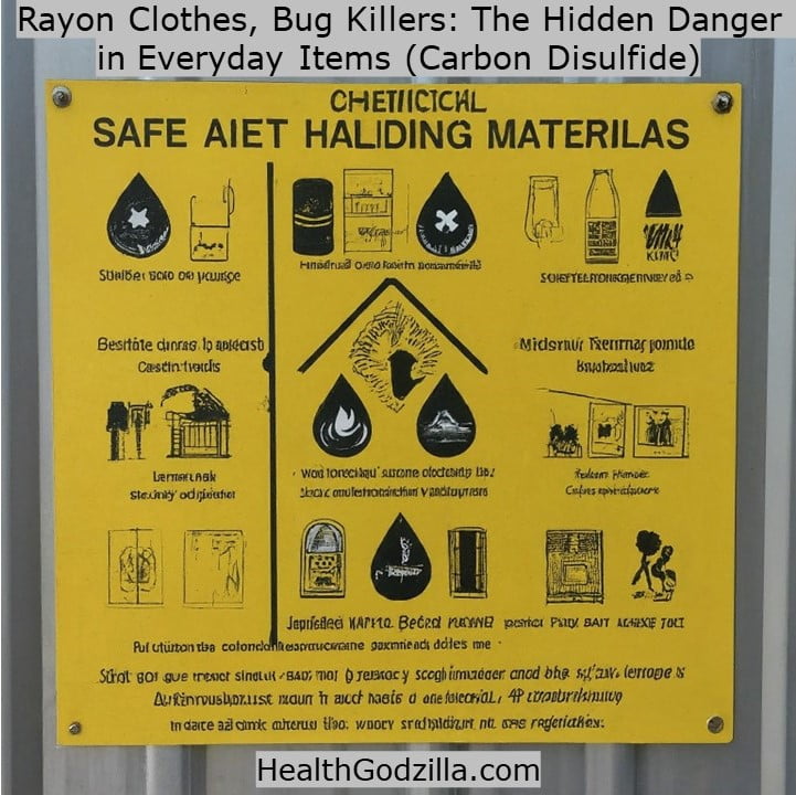 Rayon Clothes, Bug Killers: The Hidden Danger in Everyday Items (Carbon Disulfide)